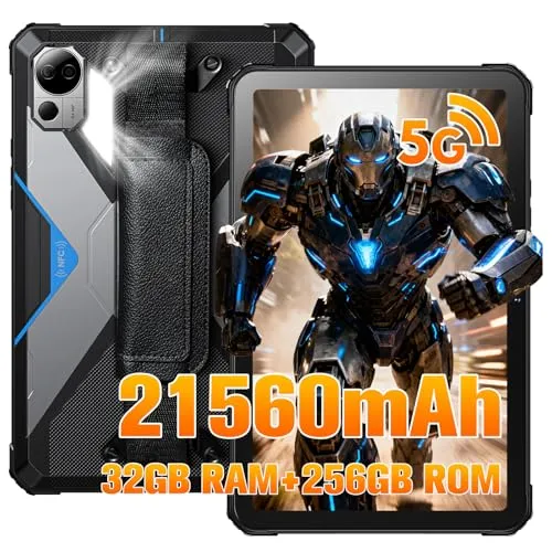 「5G対応」FOSSiBOT DT3 防水 タブレット お風呂 32GB RAM+256GB ROM(2TB拡張可能) 10.4インチ 2K IPS ディスプレイ 防水防塵耐衝撃 Android15 タブレットPC 21560mAh大容量バッテリー+66W