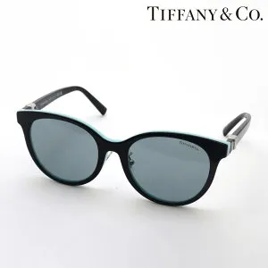 NewModel 【ティファニー サングラス 正規販売店】 TIFFANY&Co. TF4209D 80551 Made In Italy レディース ラウンド ブラック系 ブルー系
