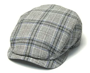 【ポイント10倍】 帽子 スウェーデン WIGENS(ヴィーゲン) チェックハンチング Ivy Contemporary Capメンズ 春夏秋 手洗い [大きいサイズの帽子あり] 【アウトレットS】