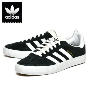 アディダス SB ガゼル スニーカー ブラック adidas skateboarding GAZELLE ADV BLACK/WHITE スケートボード スケートシューズ fx6563