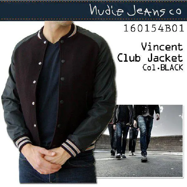 Nudie Jeans(ヌーディージーンズ)Vincent Club Jacket(ビンセントクラブジャケット)スタジャン