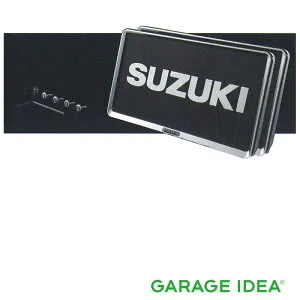 SUZUKI スズキ 純正 アクセサリー Spacia スペーシアナンバープレートリム＆ナンバープレートロックボルトセット【99000-99069-460】(9911D-63R10-000) MK53S パーツ オプション