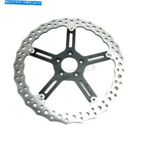 front brake rotor アーレンネスビッグブレーキジャグフローティングローターキット-02-994 Arlen Ness Big Brake Jagged Floating Rotor Kit - 02-994【並行輸入品】