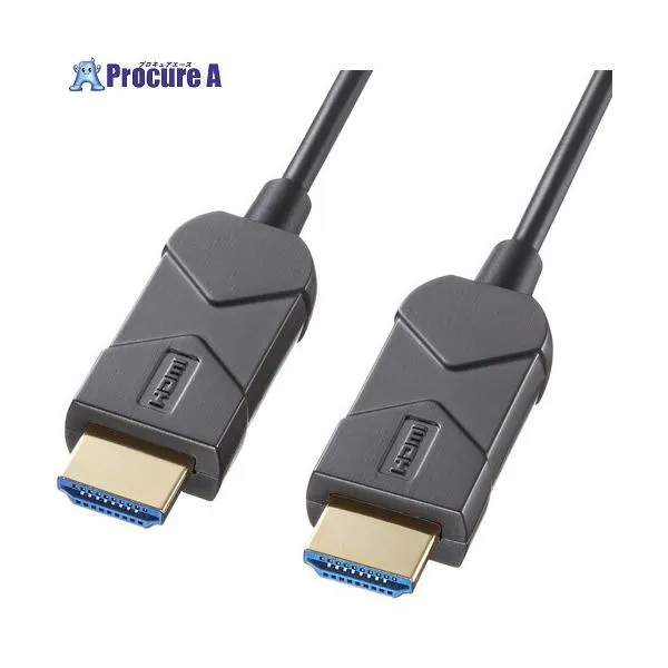 SANWA 8K/60Hz 4K/120Hz対応光ファイバHDMIケーブル ■▼701-0045 KM-HD20-UFB10LP 1本