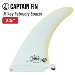 【4/24～4/26エントリーでP10倍】CAPTAIN FIN キャプテンフィン サーフィン フィン Mikey February Bonzer 7.5 マイキー フェブラリー ロングボード センターフィン シングルフィン 日本正規品