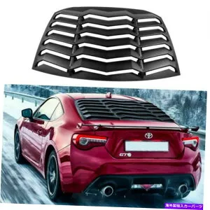 ウィンドウルーバー スバルBRZ/SCION FR-S/TOYOTA GT86 2012-2020 GT Lamboのリアウィンドウルーバー Rear Window Louver for Subaru BRZ/Scion FR-S/Toyota GT86 2012-2020 GT Lambo【並行輸入品】