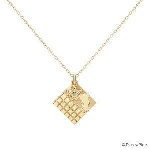 【複数購入で最大P10倍】 ディズニー/ピクサー 『トイ・ストーリー4』 ネックレス グッズ Disney/Pixar / Brave Sheriff (ウッディ) / K18 アクセサリー レディース 女性 ジュエリー プレゼント ケイウ