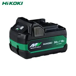 HiKOKI マルチボルトバッテリー 36V 2.5Ah／18V 5.0Ah BSL36A18X 残量表示付き (箱なし) [ハイコーキ リチウムイオンバッテリー 蓄電池 DIY マルチボルトアライアンス 電動工具]