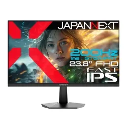 23.8型 200Hz FAST IPS FHD ゲーミング液晶ディスプレイ ブラック (1920×1080/HDR10/300cd/HDMI×2、DP/スピーカー有/VESA/2年保証)
