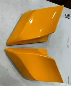 OS&D Advanblack ハイテール イエロー ABS CVO スタイル ストレッチ サイド カバー 2014+ HD 用 OS&D Advanblack Hightail Yellow ABS CVO STYLE STRETCHED SIDE COVER FOR 2014+ HD 【並行輸入品】