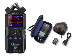 ZOOM ズーム H4essential + アクセサリーパック APH-4eセット ハンディーレコーダー