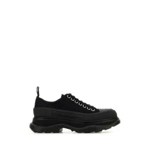 Alexander McQUEEN アレキサンダー・マックイーン レディース スニーカー 697072W4AAQ1000 Black canvas Tread Slick sneakers Black 361/2 371/2 351/2 391/2 401/2 381/2 39 36 40 38 41 37 34 34.5 35 35.5 36.5 37.5 38.5 39.5 【送料無料
