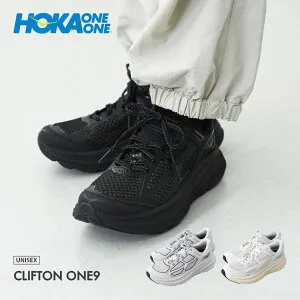 【SALE 40%OFF】HOKA ONE ONE [ホカオネオネ] U CLIFTON ONE9 [1155370] クリフトンワン9 ・トレイルランニング・マラソン・アウトドア・スニーカー・厚底・MEN'S/LADY'S [2025AW]