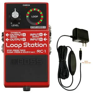 BOSS ボス RC-1 Loop Station ルーパー + 純正アダプター PSA-100S2 セット