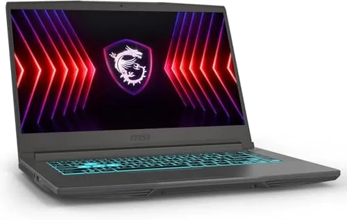 msi Thin 15 ゲーミングノートパソコン Intel 10-Core i5-13420H 最大4.6Ghz 15.6インチ FHD 144hz NVIDIA Geforce RTX 4050 16GB DDR4 RAM 512GB SSD Win