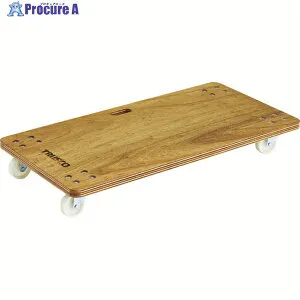 TRUSCO 合板平台車プティカルゴ 900X450 ナイロン車 PC-4590 (450X900 24T)Nキャスター 1台 ▼505-7507