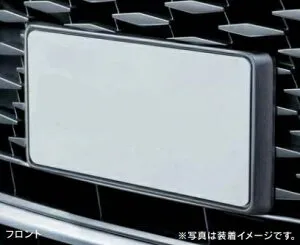【レクサス純正】 ナンバーフレーム各色 ［フロント&リヤ2枚セット］ ★レクサスRX TALA10・TALA15・AALH10・AALH15・AALH16・TALH17前期★ レクサスRX