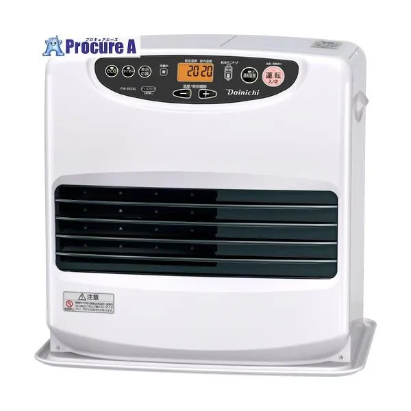 ダイニチ 石油ファンヒーター FW-5625L-ホワイト 0015020 ▼690-8013 FW-5625L-W 1台