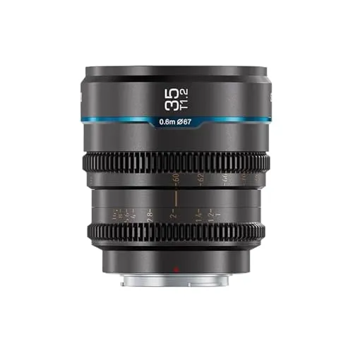 互換性がある ソニー E マウント、富士 X マウント対応 16mm 24mm 35mm 55mm 75mm T1.2 S35 シネレンズシリーズ(35mm T1.2 Metal Gray,Fuji XF)
