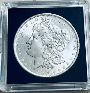 1884年 O モルガン銀貨 完璧な宝石 BU あらゆる点で完璧