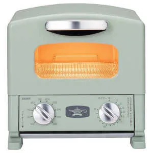 アラジン グラファイトトースター グラファイトヒーター搭載 790W/食パン1枚 グリーン AET-G8A/G
