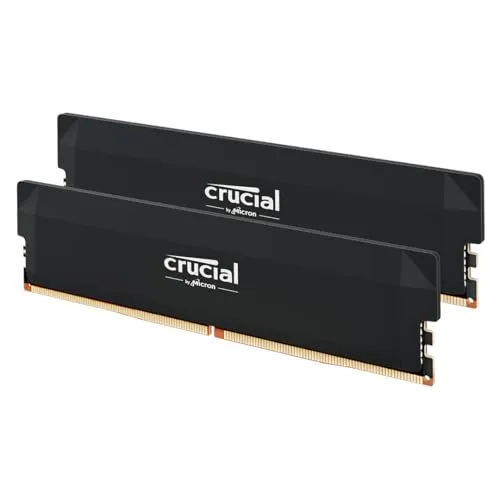 Crucial(クルーシャル) PRO (マイクロン製) デスクトップ用メモリ 32GB×2枚 DDR5-6400 オーバークロック CP2K32G64C40U5B 【国内正規代理店品】