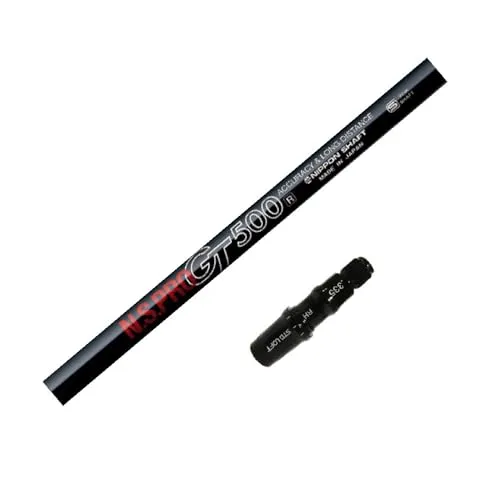 RusTick テーラーメイド用互換品スリーブ付きシャフト N.S.PRO GT シリーズ ドライバー用 日本仕様(Qi4D(LS,MAX,MAX LITE含む)/Qi10 ドライバー 45.5インチ)(GT800-X)