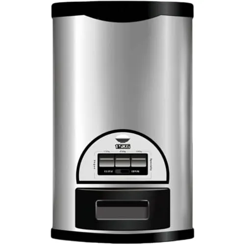 こめびつ 真空米びつ ライスバレル 食品容器 自動米貯蔵庫 防湿庫 保冷米びつ お米の守り神こめびつ スマートライス 米貯蔵庫 家庭用 虫除け 防湿 家庭用貯蔵 Kisigim ライスボックス ステンレス鋼 お米保存容器 お米入れ キッチン収納 真空こめび