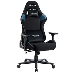 ルームワークス VES-S2BL ゲーミングチェア [W720ｘD720ｘH1205～1275mm] VESTEX S2シリーズ(フットレストなし) ブルー