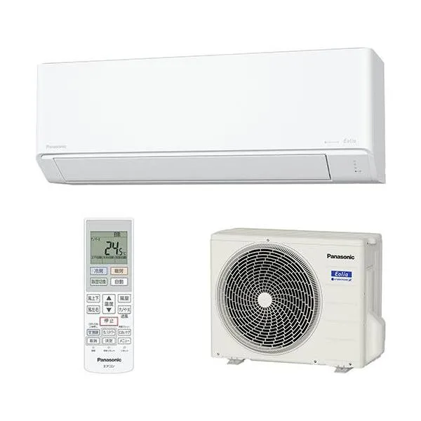 パナソニック(Panasonic) エアコン 6畳用 2.2kW パナソニック Eolia エオリア CS-226DJR-W クリスタルホワイト 電源100V[配送のみ/設置工事なし]