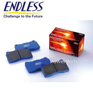 [EP418] ENDLESS MX72 PLUS リア ブレーキパッド トヨタ トヨタ86 ZN6 (G/RC)
