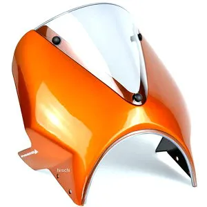 ピラミッドプラスチック Pyramid Plastics フライスクリーン 18年-22年 Interceptor 650 オレンジ 297950D HD店