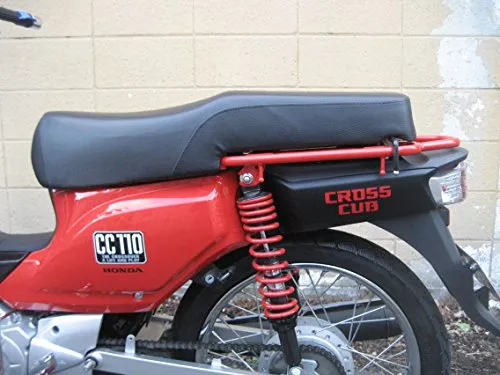 東京堂 クロスカブ（JA10/45/60/AA06)・スーパーカブ110(10/44/59)・スーパーカブ50（AA04/AA09)用 Wシート ブラック JA10WS BK