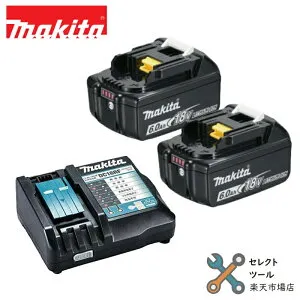 マキタ 純正 BL1860B 2個 + DC18RF 充電器 セット バッテリー 18V 6.0Ah 国内 正規品 A-60464 makita BL1830B TD173 対応