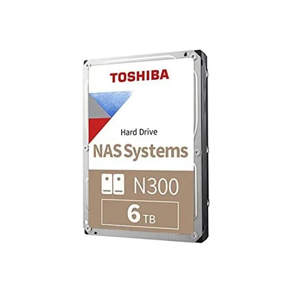 東芝 N300 6TB NAS 3.5インチ 内蔵ハードドライブ - CMR SATA 6 GB/s 7200 RPM 256 MB キャッシュ - 並行輸入品