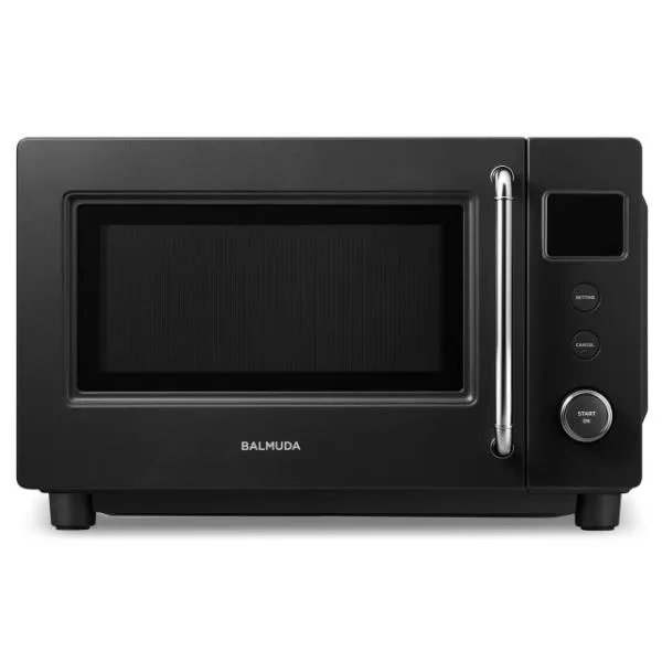 【代引不可】バルミューダ 電子レンジ BALMUDA The Range S KRN01JP-BK [ブラック]
