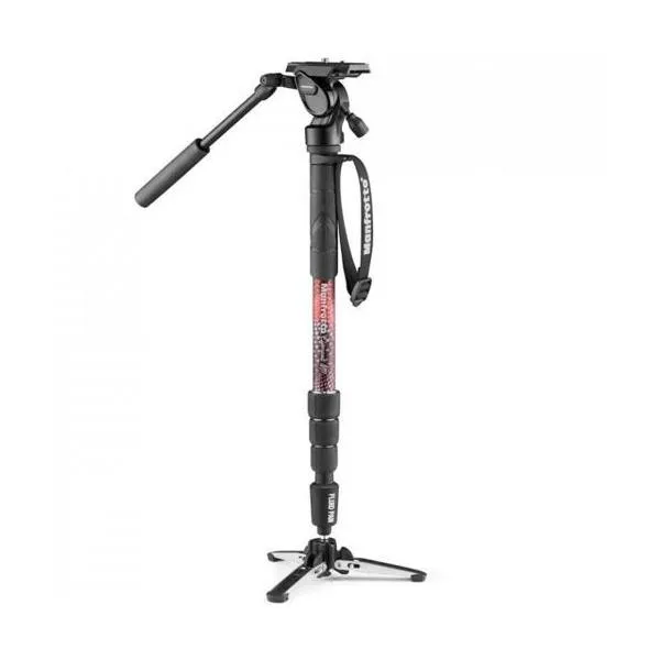 マンフロット(Manfrotto) Element MII ビデオ一脚 フルード雲台付 MVMELMIIA4LIVE