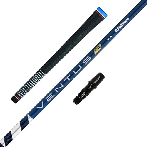 RusTick テーラーメイド用互換品スリーブ付きシャフト VENTUS ベンタス ヴェンタス TR ブルー TR BLUE 日本仕様(Qi4D(LS,MAX,MAX LITE含む) ドライバー 45.5インチ) (5-S)