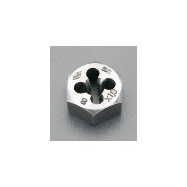 エスコ ESCO 【個人宅不可】 M33x2.0 六角ダイス（SKS2） EA829MB-33A [2-0661615]