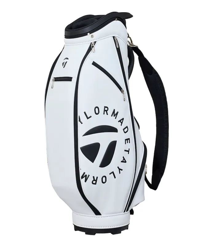 獲得ポイント254pt 【送料無料】テーラーメイド(TaylorMade) キャディバッグ サークルロゴ UN747 【国内正規品】【2025年モデル】 メンズ WH