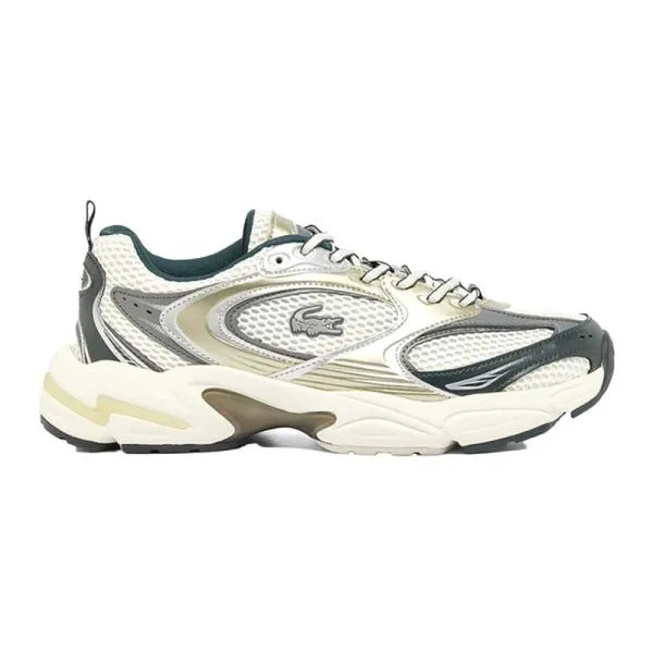 スニーカー LACOSTE STORM 96 2K 224 2 SMA/メンズ スニーカー 9.5 OFF WHT/DK GRN(1Y5)