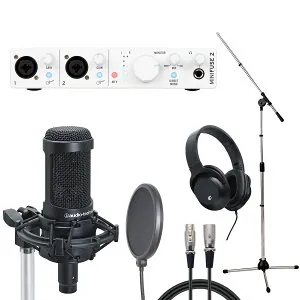 Arturia MiniFuse 2 WH × audio-technica AT2035 【レコーディングセット】【御茶ノ水本店】