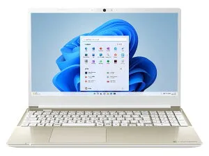 Dynabook dynabook C6 P1C6WPEG 15.6インチ Core i5 1334U SSD256GB メモリ容量8GB Office 2021搭載 Windows 11 Webカメラ 日本語キーボード テンキー サテンゴールド