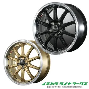 【新品ホイール 4本セット商品】ブレスト バーンズテック S10-DP 17インチ 7J 4H-100 法人宛て送料無料