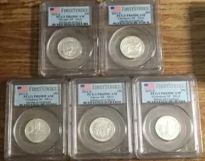 2011-S 90%シルバークォータープルーフセット PCGS PR69DCAM 国立公園ファーストストライク