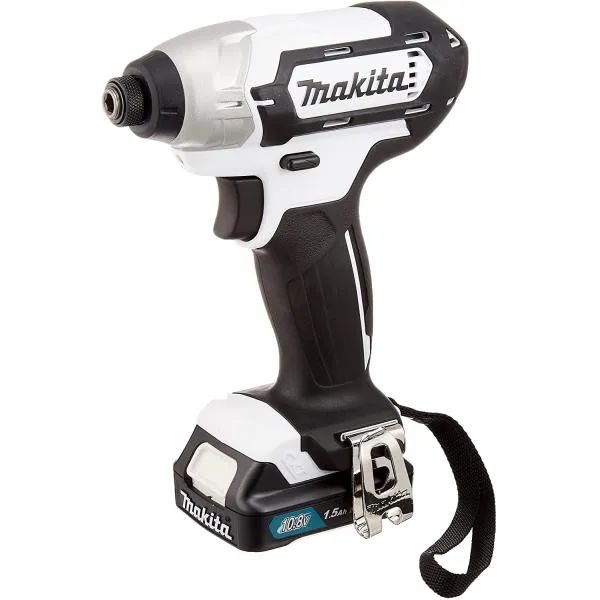 マキタ(makita) TD110DSHXW 充電式インパクトドライバ 白 10.8V 1.5Ah 110N.ｍ【バッテリー/充電器セット】