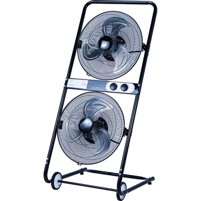 ナカトミ TF-45Q 45cmツインファン 開放式 工場扇 扇風機 循環送風機 冷房 熱中症対策 業務用 NAKATOMI (法人限定) (代引不可)