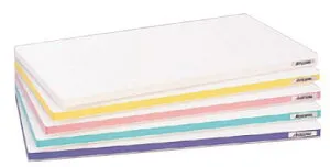 3ポリエチレン・かるがるまな板 標準タイプSD（片面5mm厚）SD25-7035 グリーン【まな板】【マナ板】【業務用】【軽量】【ポリエチレン】【業務用】