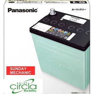 パナソニック サークラ ケイ バッテリー 46B19LCR エブリイワゴン H11.11～ DA52W 38B20L 装着車用 Panasonic circla kei