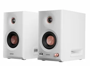 Edifier エディファイア 2.0モニタースピーカーシステム 定格出力合計110W 入力4系統 ホワイト ED-MR5-WH